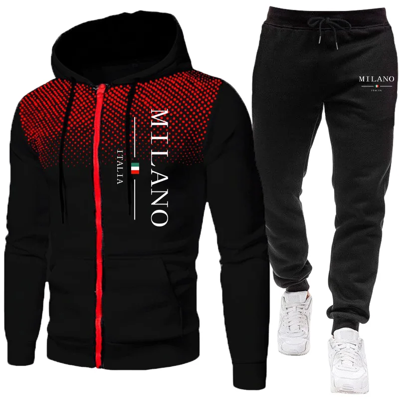 Jacket Winter Clothing - New Men's Jacket Tracksuit Casual Zip
