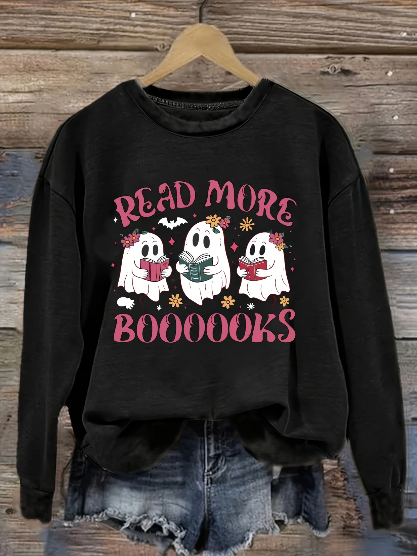 Winter Clothing Outfits - Women's Casual Long Sleeve Crew Neck