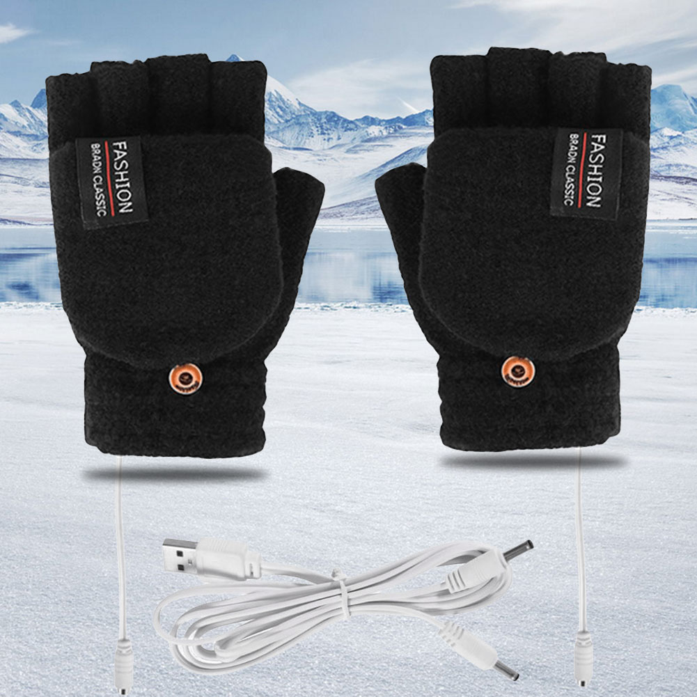 Electric USB Heating Gloves Ha - огляд і ціна Hand Warmer Reusable