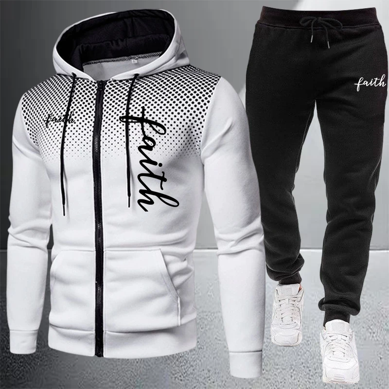2026 Men's Tracksuit Casual Zi - огляд і ціна Jacket Winter Clothing