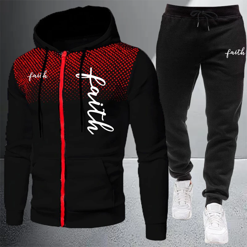2026 Men's Tracksuit Casual Zi - огляд і ціна Jacket Winter Clothing