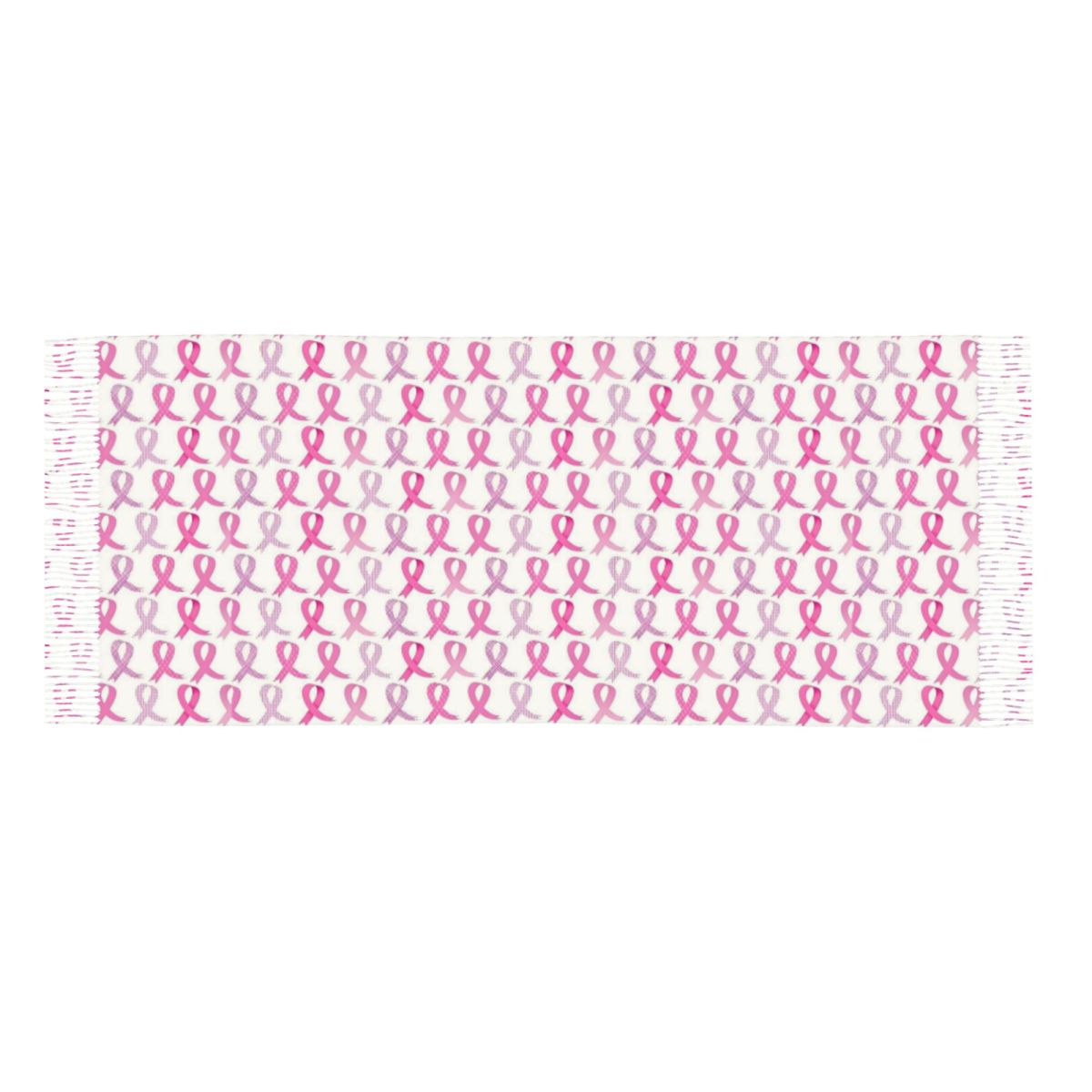 Women's Tassel Scarf Pink Ribb - огляд і ціна Cashmere Scarf Wrap