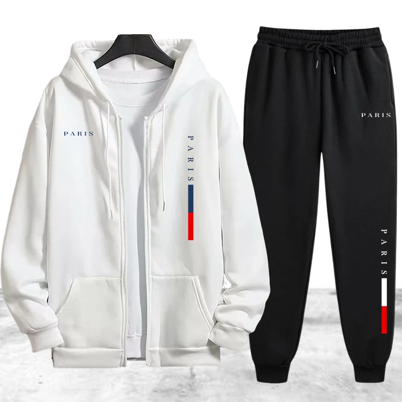Men's Coat Tracksuit 2 Pcs Set - огляд і ціна Jacket Winter Clothing
