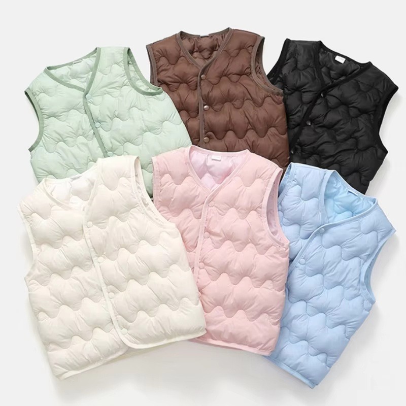 New Children Warm Cotton Vest  - огляд і ціна Winter Clothing For 1 Year Old Girl
