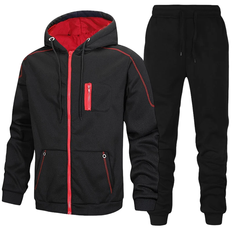 Fashion Men's Tracksuit Casual - огляд і ціна Jacket Winter Clothing