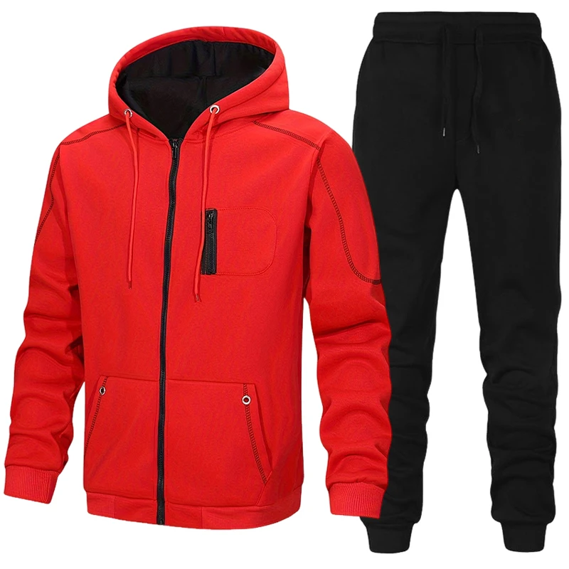 Fashion Men's Tracksuit Casual - огляд і ціна Jacket Winter Clothing