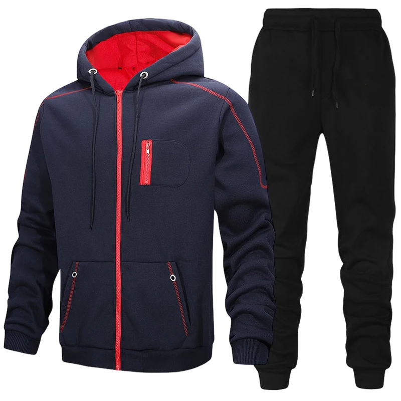 Fashion Men's Tracksuit Casual - огляд і ціна Jacket Winter Clothing