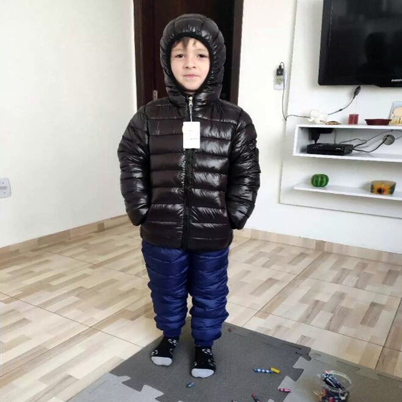 Hooded Lightweight Down Jacket - огляд і ціна Winter Clothing For Toddlers