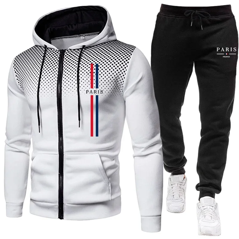 Men sports suit zipper jacket+ - огляд і ціна Jacket Winter Clothing