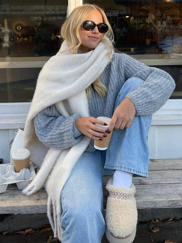 Luxury Winter Scarf for Women  - огляд і ціна Cashmere Scarf Wrap