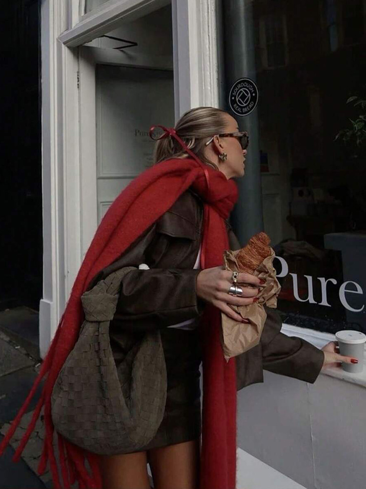 Luxury Winter Scarf for Women  - огляд і ціна Cashmere Scarf Wrap