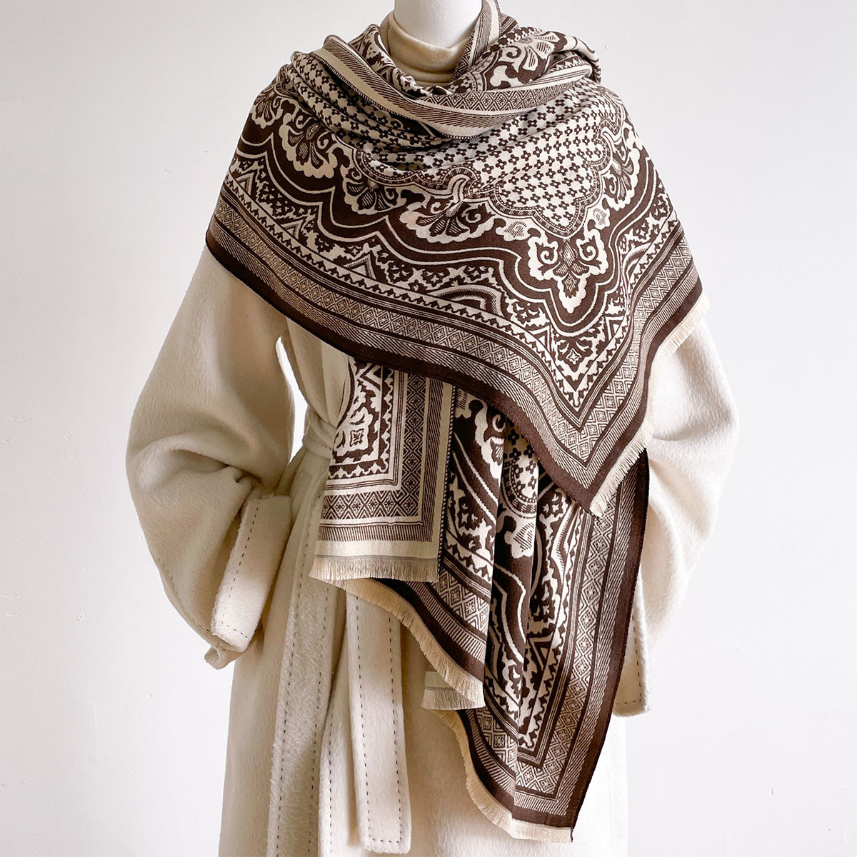 Imitation Cashmere Scarf For W - огляд і ціна Cashmere Scarf Wrap