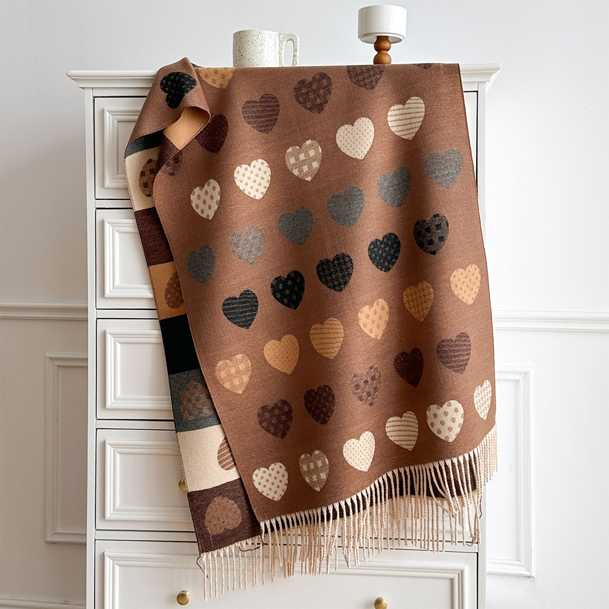 Women Imitation Cashmere Scarf - огляд і ціна Cashmere Scarf Wrap