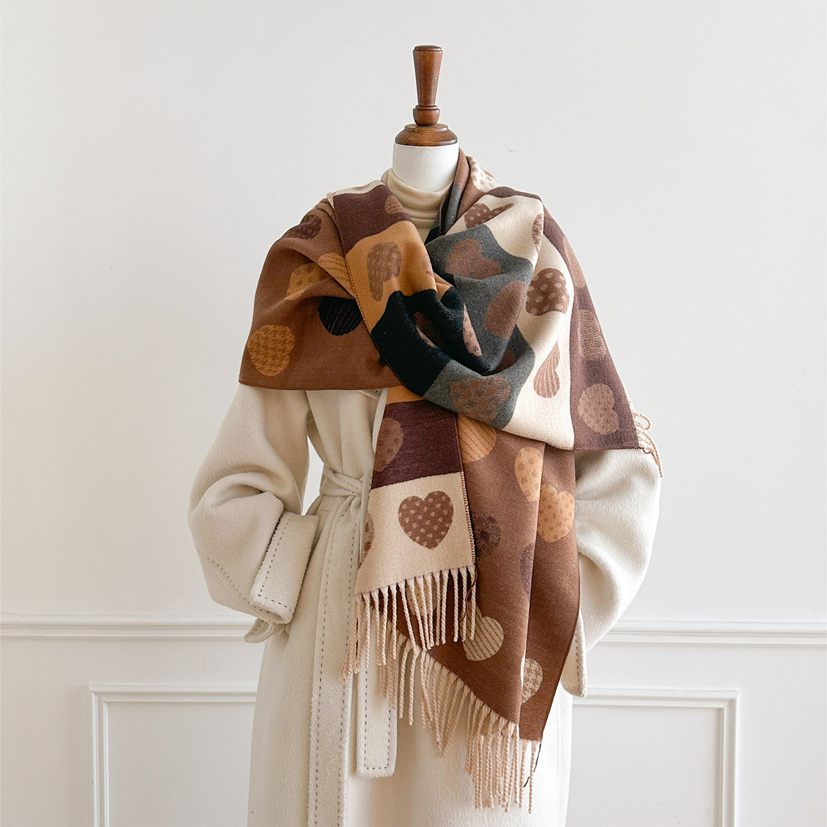 Women Imitation Cashmere Scarf - огляд і ціна Cashmere Scarf Wrap