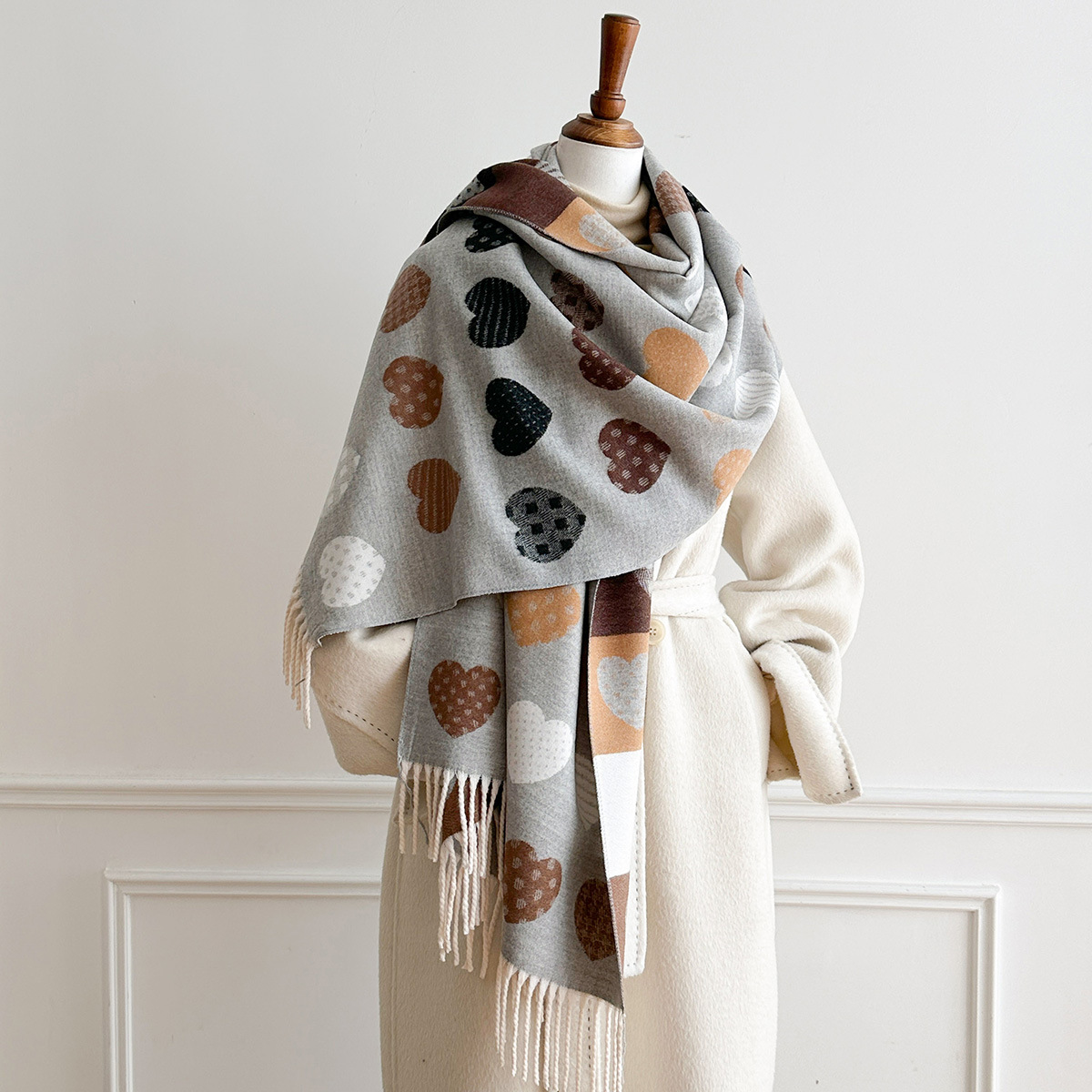 Women Imitation Cashmere Scarf - огляд і ціна Cashmere Scarf Wrap