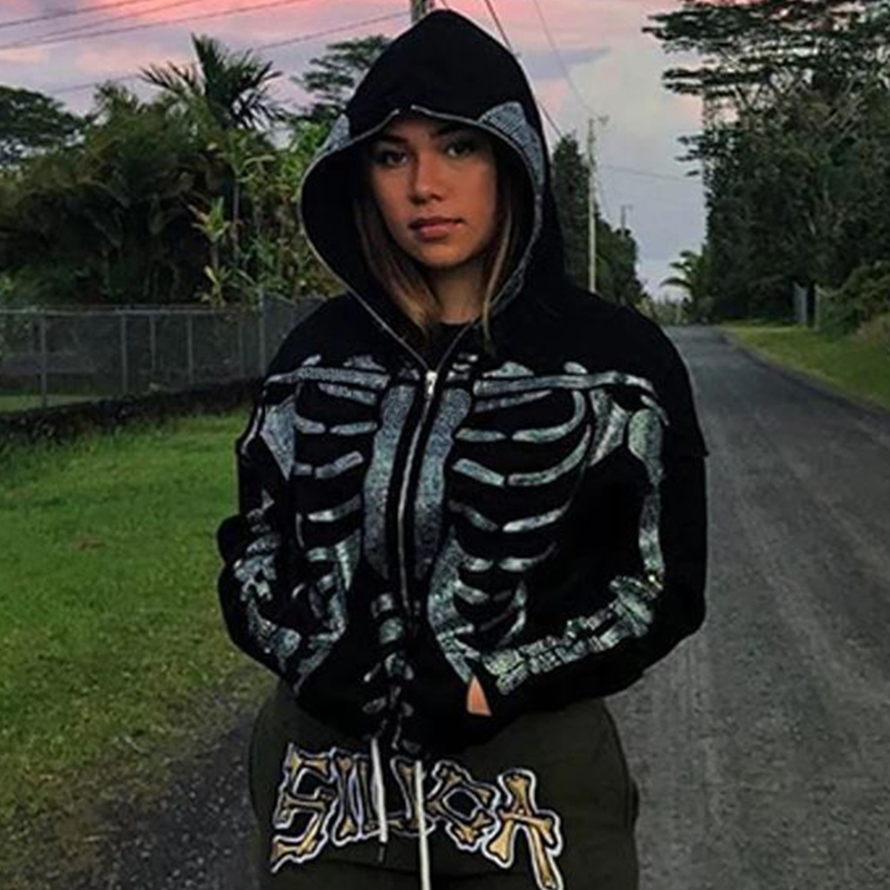Full Zip Hoodie Glisten Rhines - огляд і ціна Winter Clothing Website