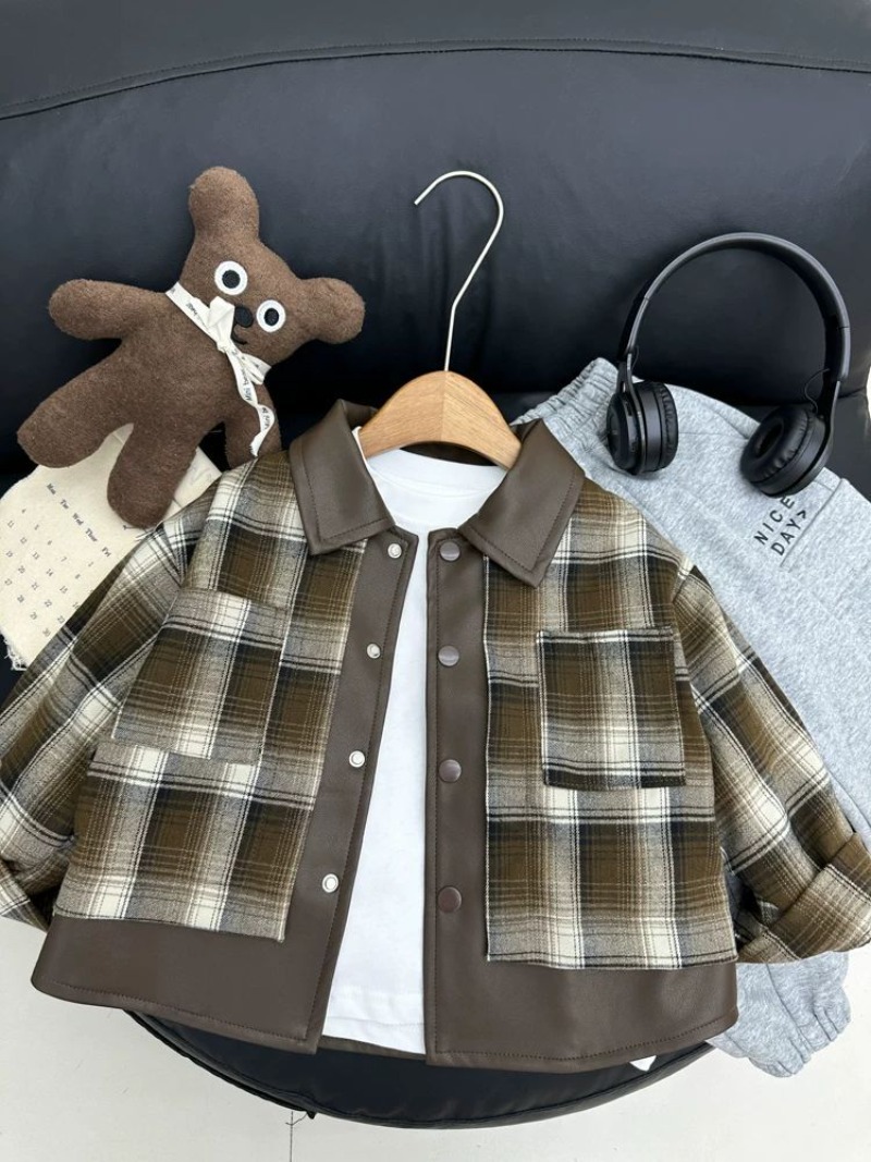 Children's Plaid Jacket Boys S - огляд і ціна Winter Clothing For Toddlers