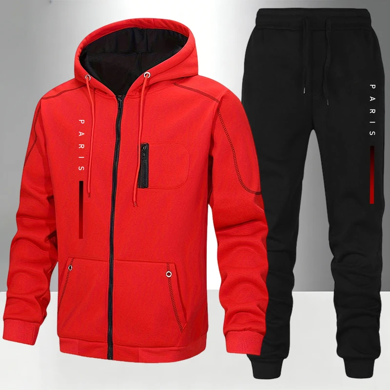 2026 Men's Tracksuit Casual Ho - огляд і ціна Jacket Winter Clothing