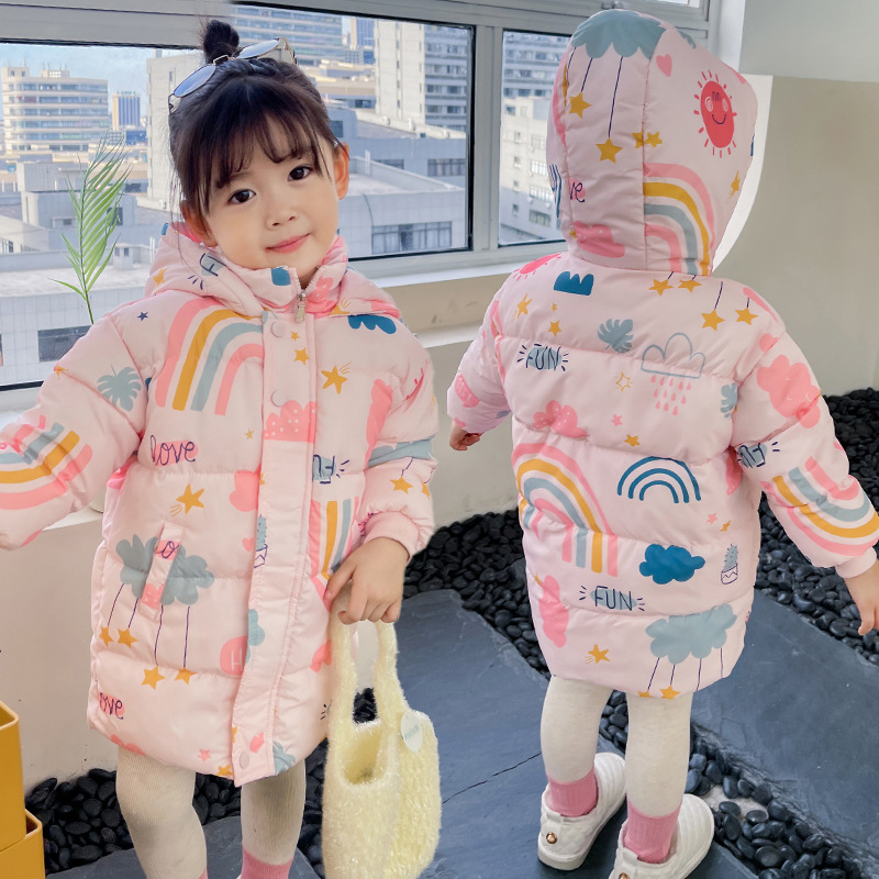 New Girls Boys Down Jacket Win - огляд і ціна Winter Clothing For 1 Year Old Girl