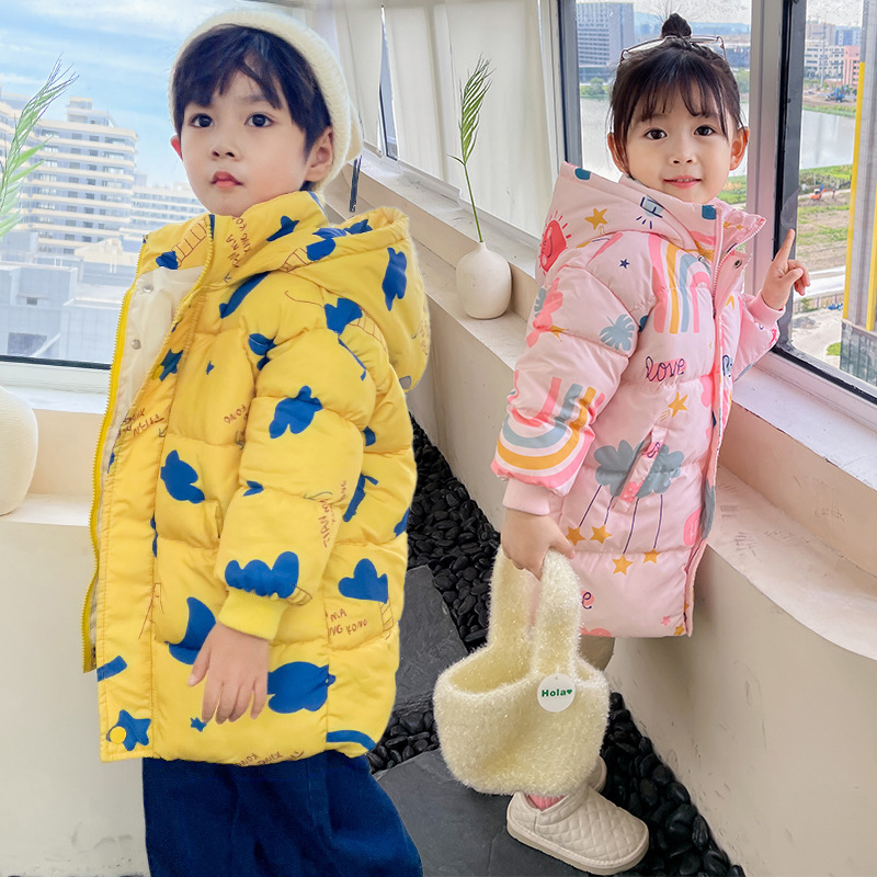 New Girls Boys Down Jacket Win - огляд і ціна Winter Clothing For 1 Year Old Girl