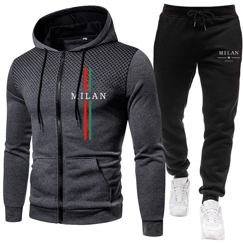 Men's Tracksuit Casual Zipper  - огляд і ціна Jacket Winter Clothing