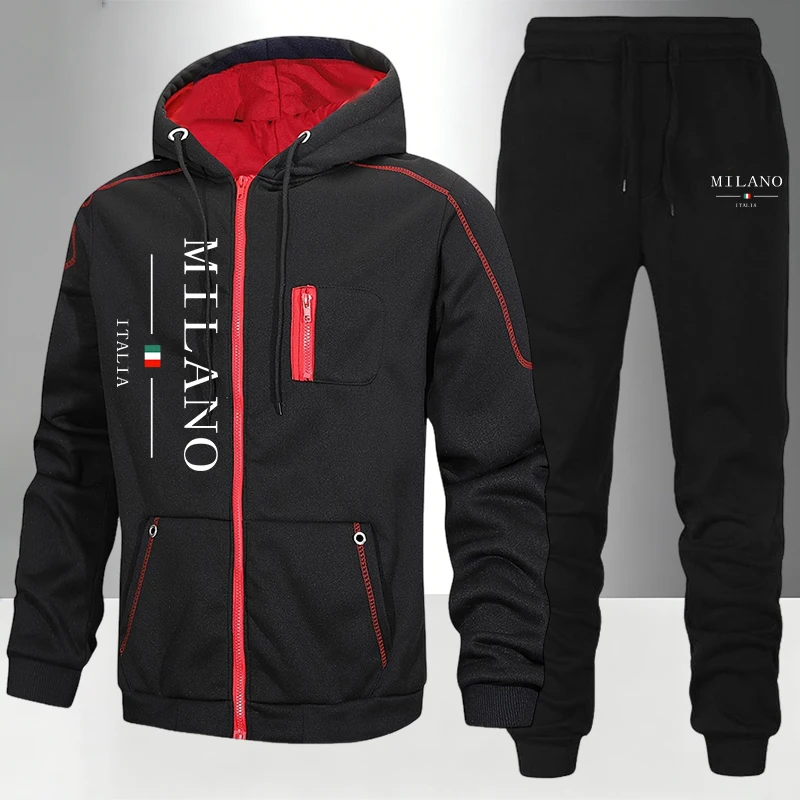 Hot Sales Men's Tracksuit Casu - огляд і ціна Jacket Winter Clothing