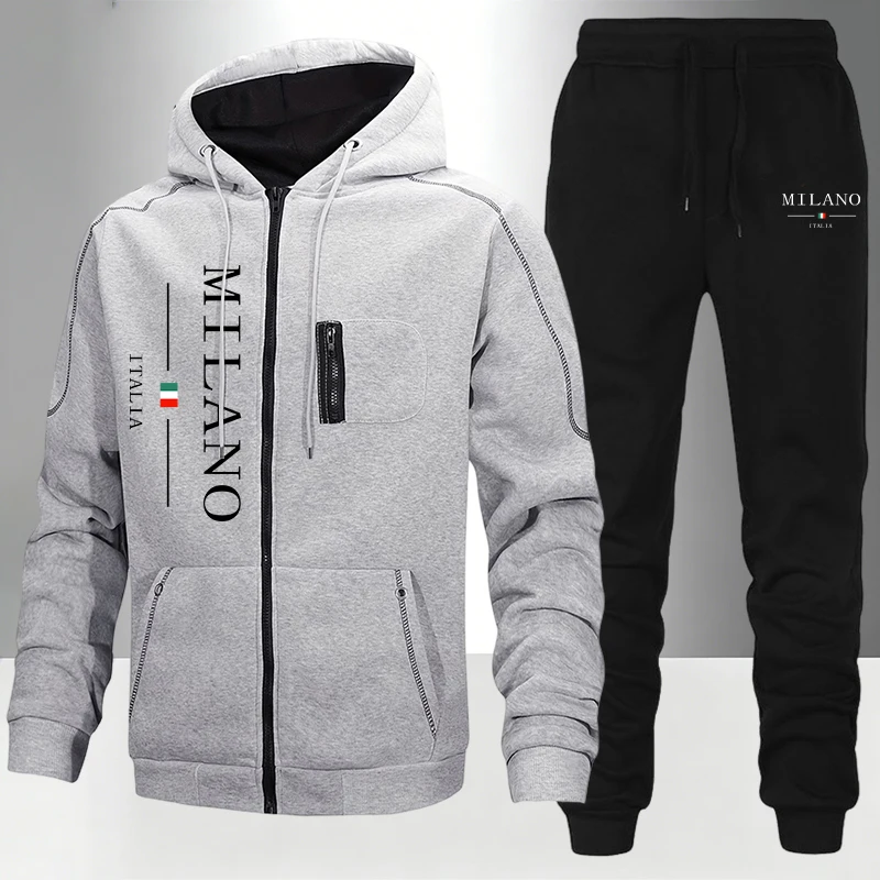 Hot Sales Men's Tracksuit Casu - огляд і ціна Jacket Winter Clothing