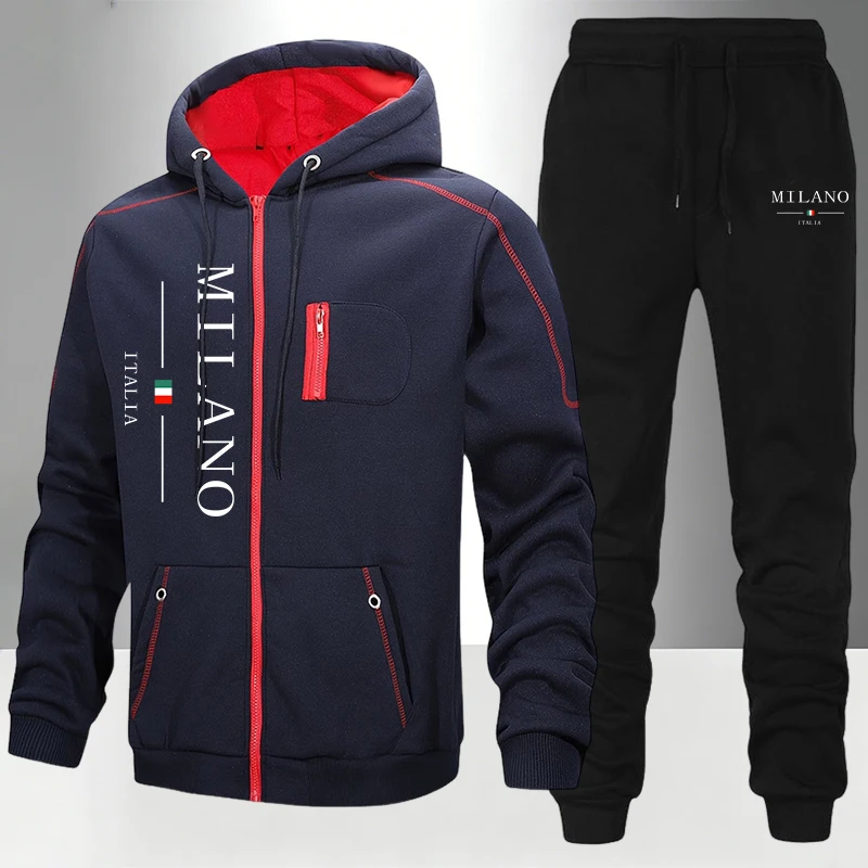Hot Sales Men's Tracksuit Casu - огляд і ціна Jacket Winter Clothing